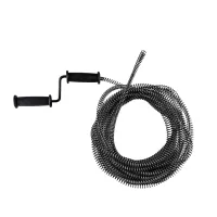 Трос канализационный 10 м, толстый 